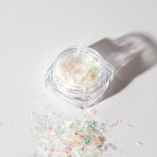 White flakes