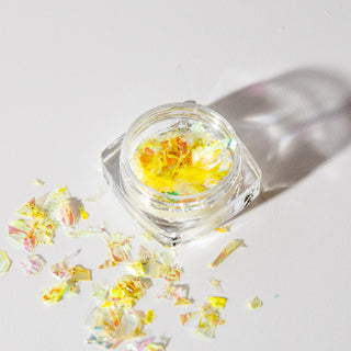 Golden flakes