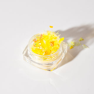 Yellow flakes
