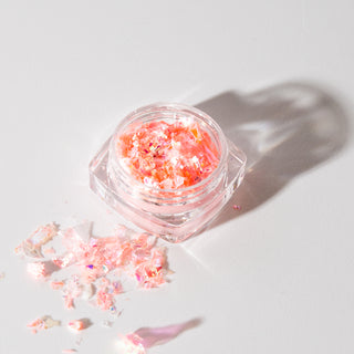 Light pink flakes