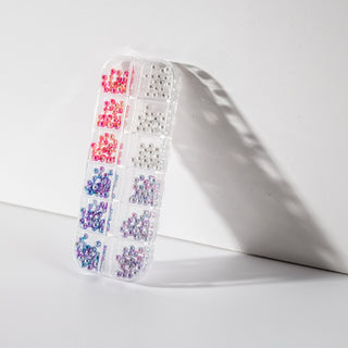 Mixed beads for nail art
