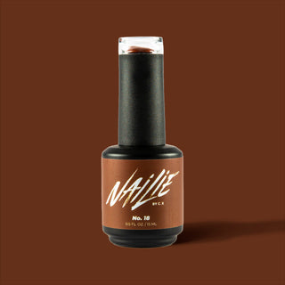 Gel polish • Dark Chocolate Brown • No. 18